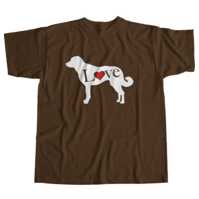 Camiseta gráfica I Love Anatolian Shepherd Blackhead Dog Lover para hombre unisex Foto 1 de 3