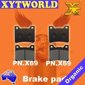Motorcycle Front Brake Pads For Yamaha XV750 XV 750 Virago 1992 1993 - Picture 1 of 2