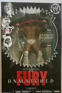 Jakks Pacific WWE Unmatched Fury Ultimate Warrior Platinum Edition Serie 10 - Imagen 1 de 2