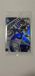 Tarjeta coleccionable One Piece x Dodgers Collab Money D. Luffy - Imagen 1 de 1