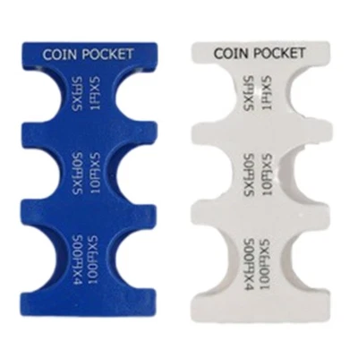 Portable Room Coin Sorter Storage Case Large Capacity Sturdy Plastic Organizers - Image 1 of 4