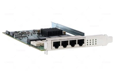 410-00044-01  RIVERBERD QUAD PORT 1G RJ-45 PCI-E ETHERNET NETWORK ADAPTER - Image 1 of 4