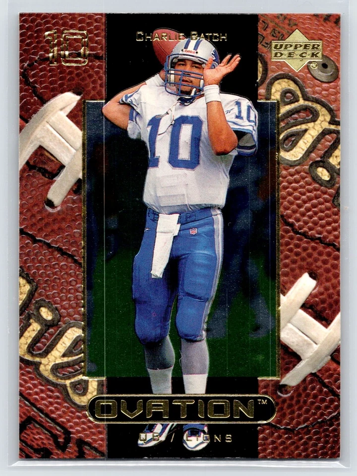 Charlie Batch 1999 Upper Deck Ovation #20 Detroit Lions - Image 1 of 2