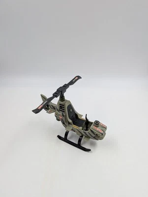 1998 Lanard The Corps Helicopter Gray Black Stripes 1:18 GI Joe Scale - Image 1 of 3