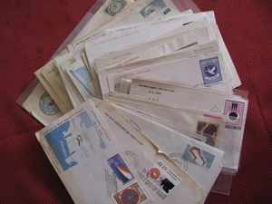 Lot of 60 INDIA vintage Stamp Covers FDC Collection - Picture 1 of 24