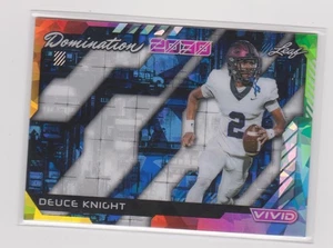 Hoja azul vivo 2025 dominación no automática 2030 Deuce Knight 1/1 Auburn Tigers - Imagen 1 de 2