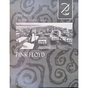 Anuncio impreso Pink Floyd Promo A Momemtary Lapse of Reason 1988 9,5" x 11,5" - Imagen 1 de 3