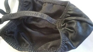 Traje de baño para hombre Spandex G cuerda personalizado negro hecho a mano nailon spandex EE. UU. s m o l - Imagen 1 de 2