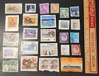 Lot de 25 x timbres vintage Canada/Danemark/États-Unis/Noël timbres-poste #7
