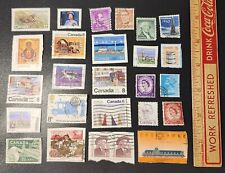 25x Vintage Stamps Lot Canada/Denmark/United States/Christmas Postage Stamps #7