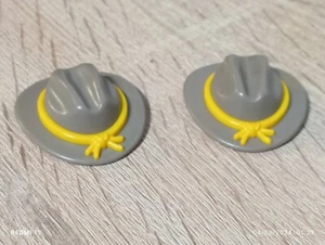 PLAYMOBIL X2 SOMBREROS OESTE COWBOY YANQUIS YANQUI NORDISTAS NORDISTA COWBOYS - Bild 1 von 1