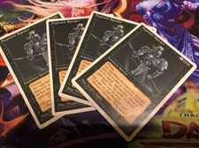 Hypnotic Specter ~ X4 Play Set MTG 4th Edition Magic