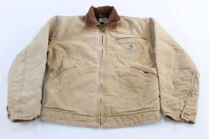 Chaqueta Detroit Forrada con Manta Tostada Parche Logo Carhartt - Imagen 1 de 3