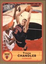2003-04 Topps Bazooka Basketball Gold Parallel #25 Tyson Chandler
