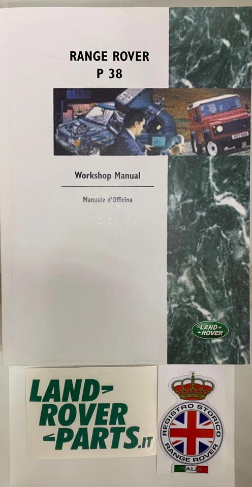 Range Rover P38 Workshop Manual  Italiano - Immagine 1 di 1