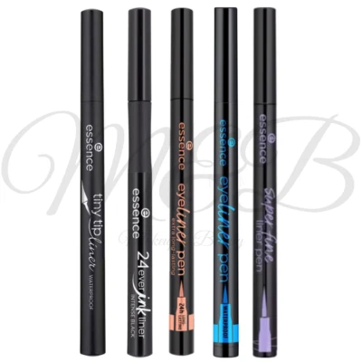 Essence Eyeliner Pen *Super Fine/Waterproof/Long Lasting/Tiny Tip/24ever -CHOOSE - Image 1 of 4