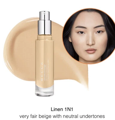 BECCA Ultimate Coverage 24hr Foundation Linen 1N1 $44 1oz - Image 1 of 4
