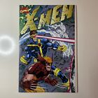 1991 Marvel Comics - X-MEN #1 - Gatefold Cover - all covers combined Jim Lee art