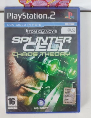Tom Clancy's Splinter Cell Chaos Theory Ita Playstation 2 PS2 Pegi 16+ New Pal - Image 1 of 2