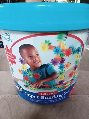 Gears Gears Gears! Learning Resources 150 Piece Building Set STEM - Image 1 of 4