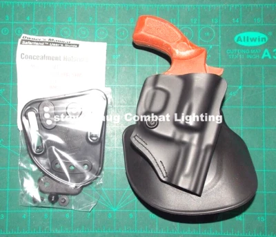 Safariland 5198-01-411 RH Polymer Paddle Belt Holster for S&W 36 60 442 642 IDPA - Image 1 of 4
