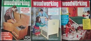 May, June & July 1970 Practical Woodworking Magazine Bundle