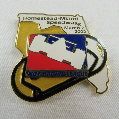 2002 Indy Racing League Race Track Collector Pin IRL Homestead-Miami Speedway - Image 1 of 4