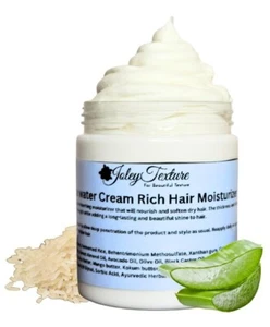 Rice Water Hair Moisturizer; Soften Hair Cream, Strengthen Hair & Grow Hair;4 Oz - Picture 1 of 10