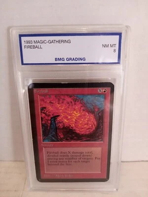 Alpha Fireball - Graded 8.0 - Magic the Gathering MTG - Image 1 of 2