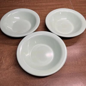 SET (3) ARROWHEAD SILITE 800 Jadite GREEN Melamine Berry Bowls Chicago 5” - Picture 1 of 6