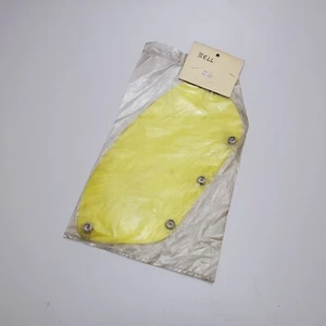 Vintage Bell Helmet Face Shield 237-1 Yellow Missing Label Open Bag - Picture 1 of 6