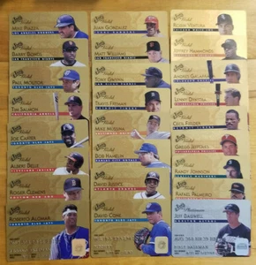 1995 Studio Baseball Gold, Platinum singles fill your set - Picture 1 of 1