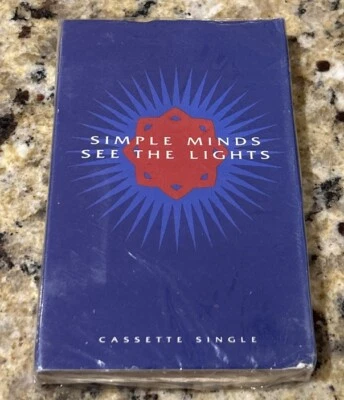 SIMPLE MINDS- SEE THE LIGHTS CASSETTE SINGLE NEW SEALED - Image 1 of 2