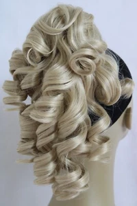12" Curly Wave Synthetic Ponytail Claw Clip In Pony Bun Hairdo Updo For Women UK - Picture 1 of 78