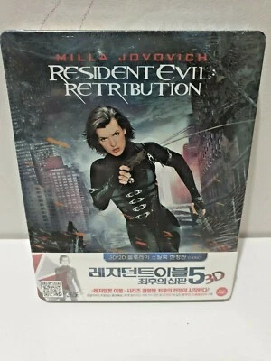 Resident Evil Retribution 3D Blu-Ray KOREAN/ASIA Exclusive Steelbook New &Sealed - Image 1 of 2
