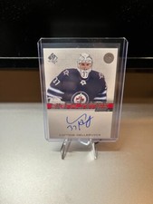2021-22 AP Authentic-Sign of the Times-AUTOGRAPHED-Connor Hellebuyck-Win Jets