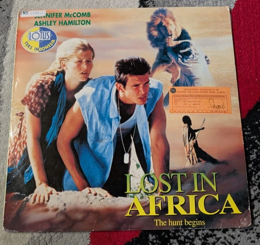 Lost in Africa Laserdisc Indonesian Jennifer McComb Broterion - Image 1 of 4