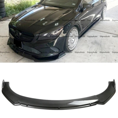 For Mercedes-Benz GLE350 GLE450 Front Bumper Lip Spoiler Splitter Carbon Fiber Foto 1 de 4