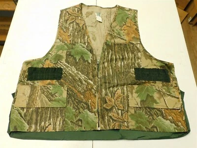 Vintage Realtree Xtra Brown Ozark Trail Small Game Bird Duck Hunting Vest XXL  - Image 1 of 4
