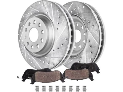 For 2018-2022 Volkswagen Atlas Brake Pad and Rotor Kit Detroit Axle 87613XMJN - Image 1 of 2