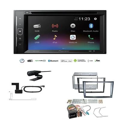Pioneer Autoradio Bluetooth DAB USB DVD für Opel Corsa D stealth black - Bild 1 von 4