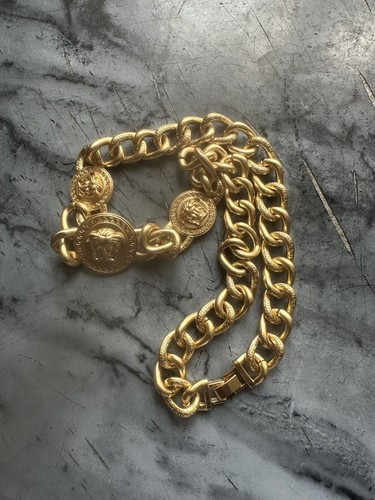 COLLANA CATENA VERSACE MEDUSA CTRL: £350
