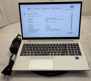 HP EliteBook 850 G8 i5-1135G7 2.40GHz 8GB DDR4 W/Battery No OS/SSD/HDD - Picture 1 of 11