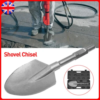PH65 Square Clay Spade Shovel Chisel Bit For Hammer Drill Breaker UK
