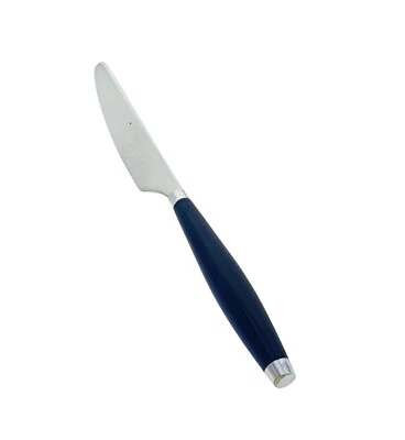 Homer Laughlin FIESTA COBALT BLUE 1986 Silverware Glossy Flatware Dinner Knife - Image 1 of 4