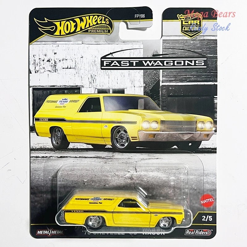 Mattel Hot Wheels Premium 2025 Fast Wagons #2 70 Chevelle SS Wagon Car Culture - Image 1 of 1