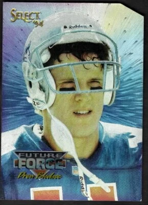 1994 Drew Bledsoe Select Football Future Force Die Cut New England Patriots FF2 - Image 1 of 2