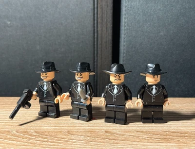 LEGO INDIANA JONES Shanghai Gangster LOT OF 4 RARE iaj027 iaj028 - Image 1 of 2