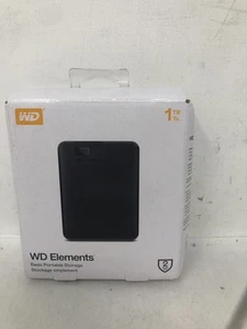 Wd Elements Basic Portable Storage 1 TB - Photo 1/5