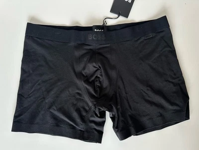 BOSS Hugo Boss Briefs Underwear Solid Black NWT $28 - Image 1 of 4